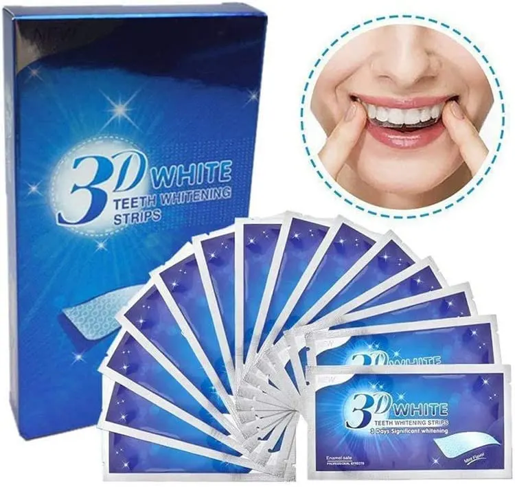 10 x Boxes of 3D White Teeth Whitening Strips - RRP 9.99 ea