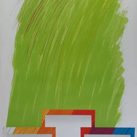 Richard Smith (1931-2016) Original Olympische Spiele München, Advertisement Poster, Germany, 1972