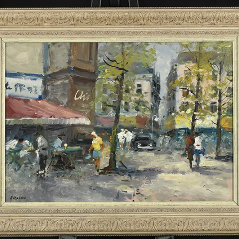 Original Painting By Van Dongen (1909 - 1995).