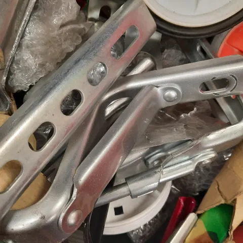 Box of quality bicycle parts