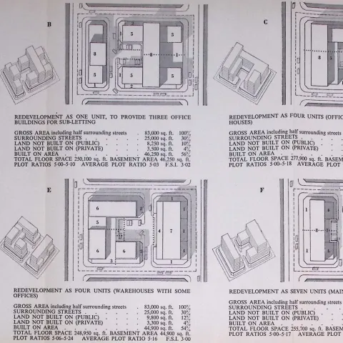 The City of London Proposed Reconstruction Development Plans After World War 2 Damage-12