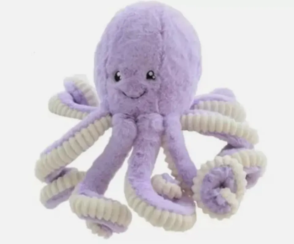 5 x TONGSONG Cute Cartoon Octopus Stuffed Animals DOG TOY