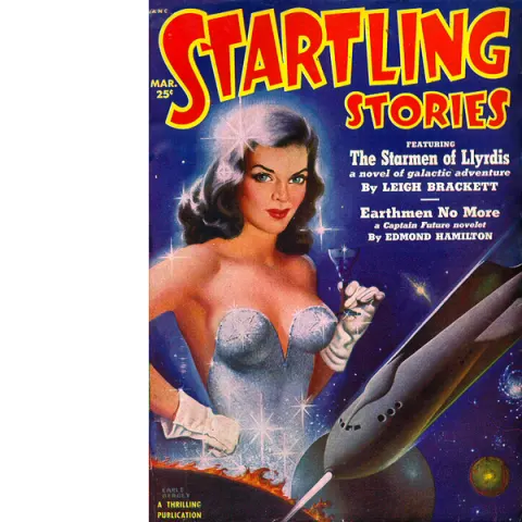 1940’s/50’s Sci-Fi Comic Cover Large Metal Wall Art-12
