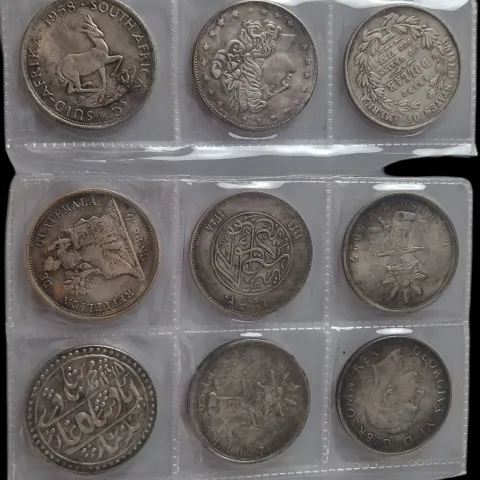A Group of Old Replica Coins