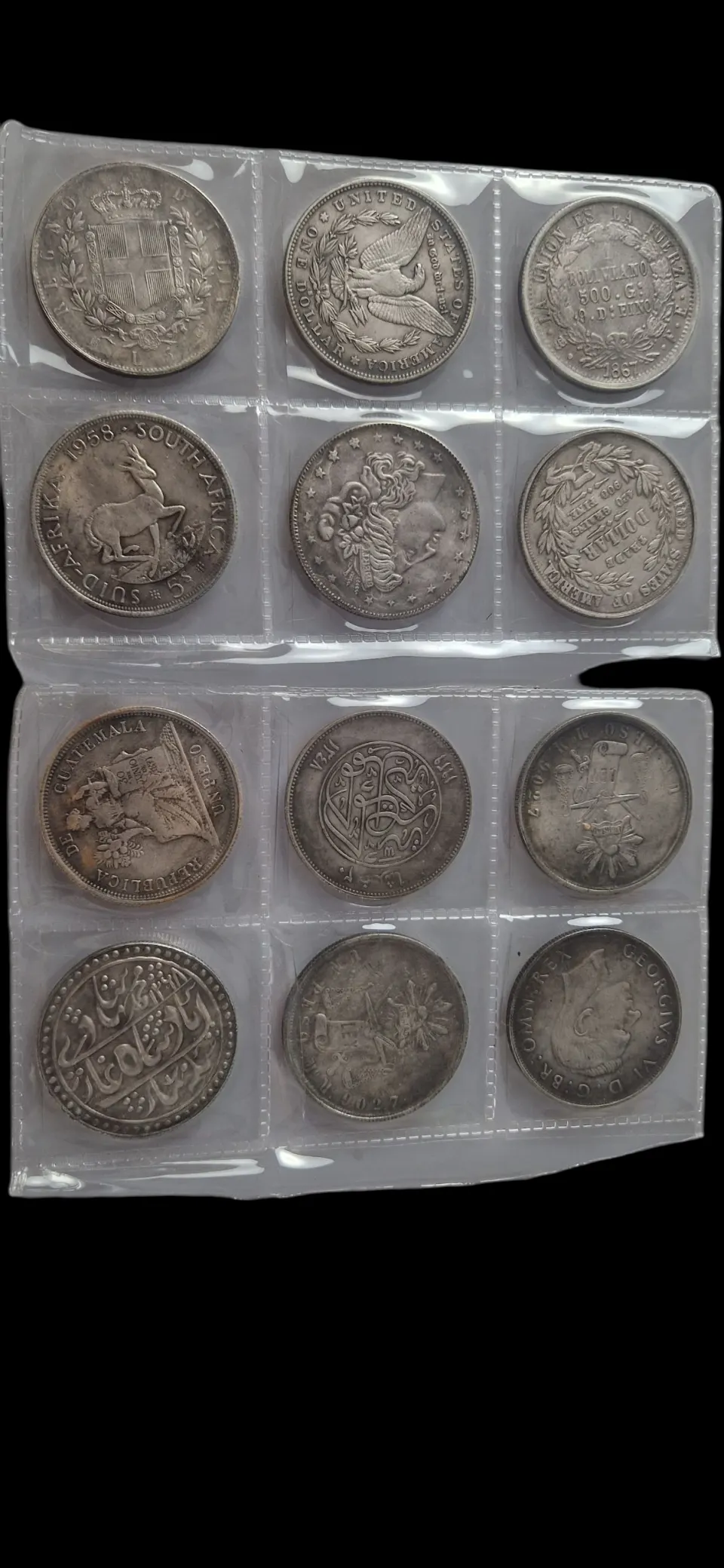 A Group of Old Replica Coins