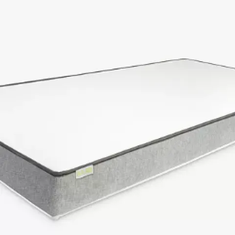 Kub Charm Eco Luxury Pocket Spring Cotbed Mattress, 140 x 70cm  - Grading Info -   RI003004301 Goods