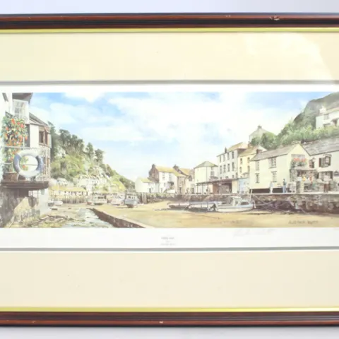 Tides Out by Alistair Butt Print Framed
