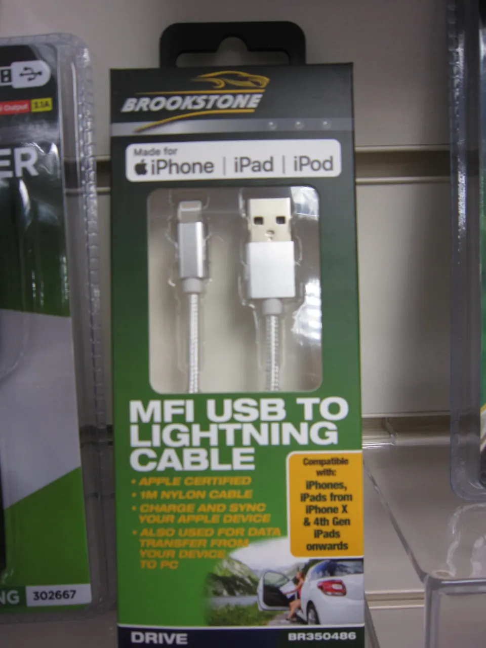 100pcs Apple offical chip lightening fone charger