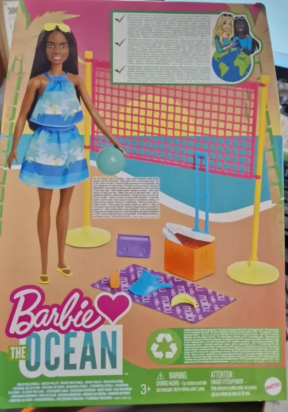 20 X Barbie Malibu Beach Starter Playset Volleyball GYG18 Mattel Loves the Ocean. RRP £300 - GRADE A