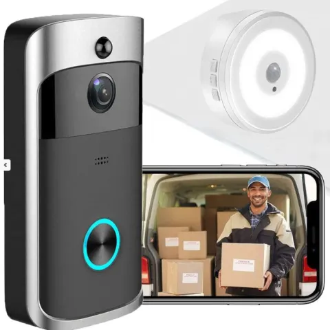 Wireless Video Doorbell Camera RRP £49.99 L4a