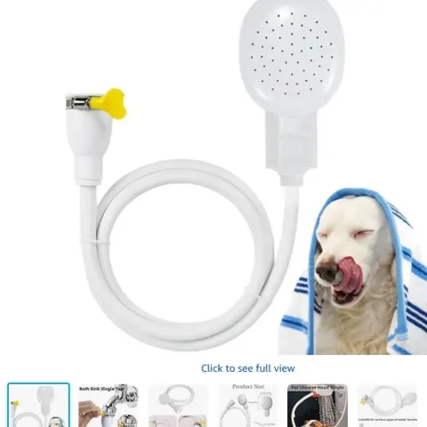 10 x Pet Showerhead Single