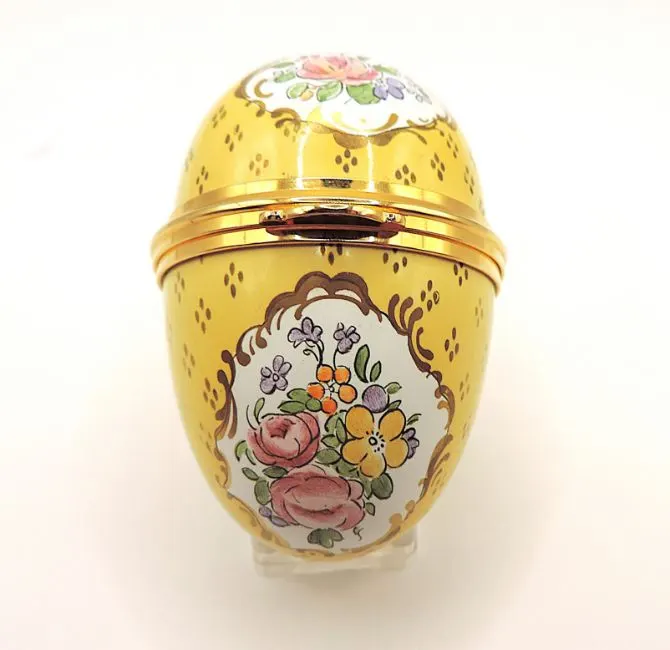 Vintage Staffordshire Enamels Egg
