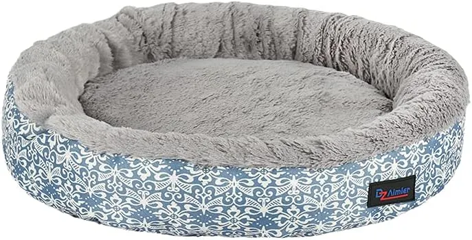 DZ Aimier Pet Bed, Kitten Bed Doughnut Dog Bed L13b