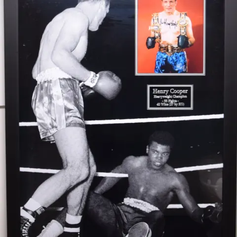 HENRY COOPER original signed presentation
