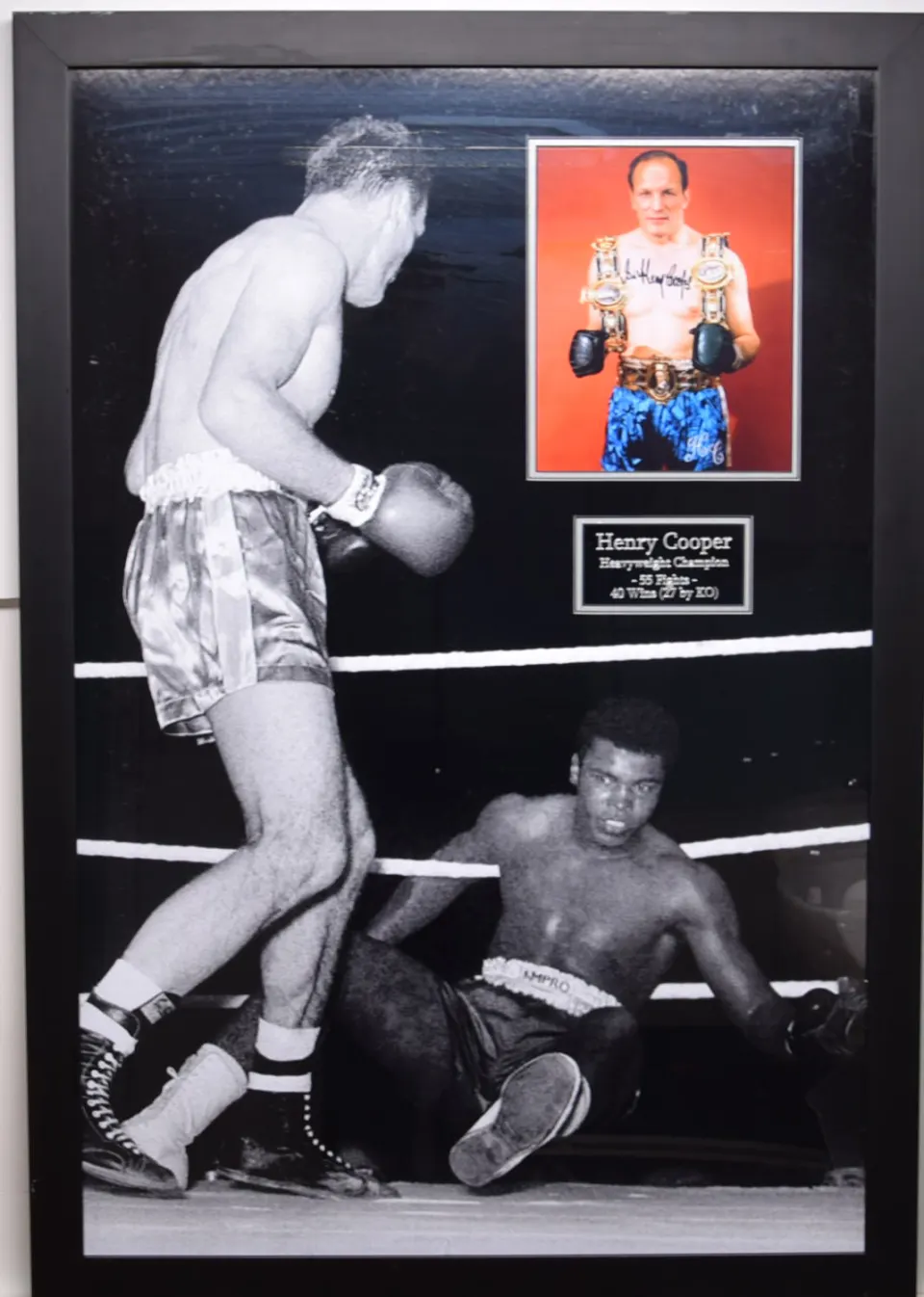 HENRY COOPER original signed presentation