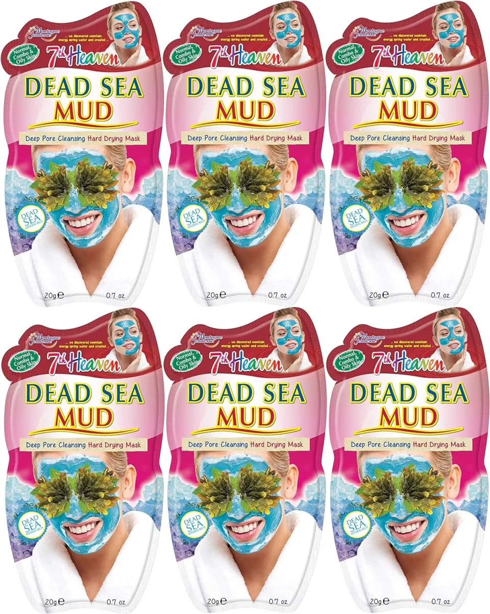 96 x Montagne Jeunesse Dead Sea Mud 20 g Face Masque Sachets CTR