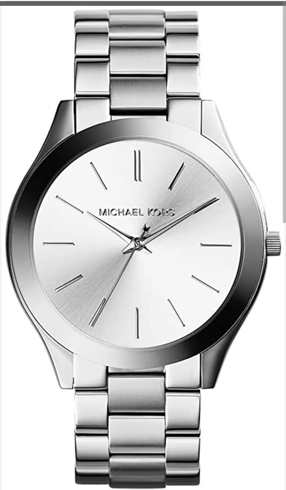 Michael Kors  MK3178  Ladies Slim Runway Silver Bracelet Quartz Watch