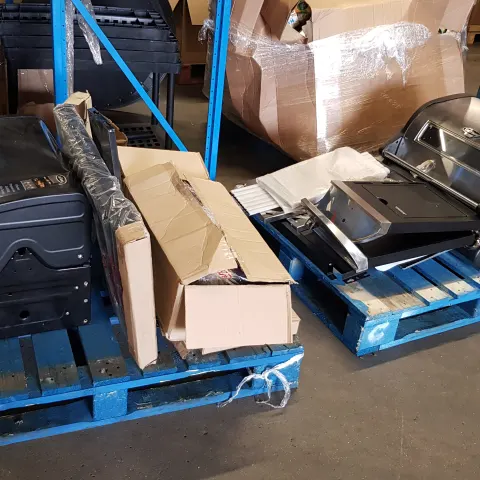 (146/P) Contents Of 3x Pallets – Mixed UniFlame BBQ Parts. To Include Parts From 5 Burner Glass Win
