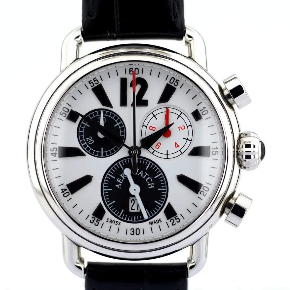 Aerowatch/Chronograph 940 - Gentlemen's Steel Wristwatch