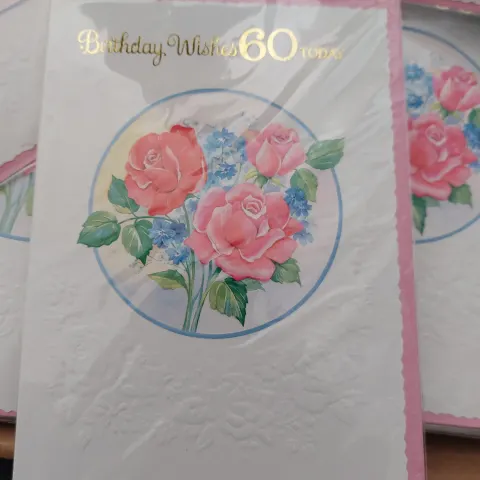 Box birthday cards - 3 designs