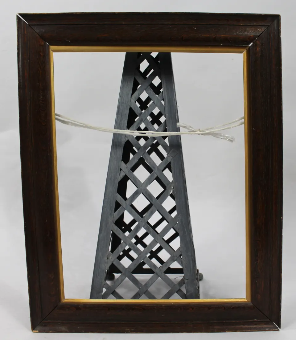 Wooden Frame With Gilt Slip