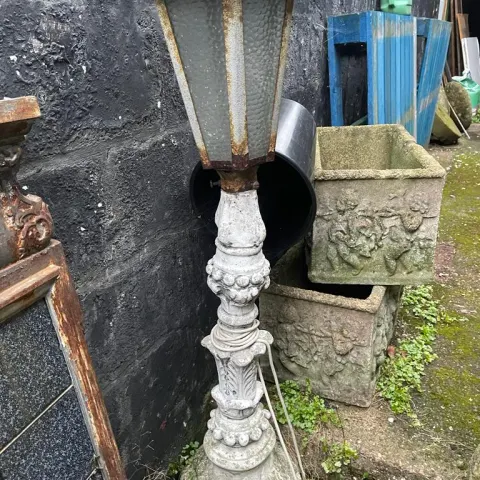 Stone Effect Street Lamp