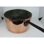Very Large Georgian Copper Saucepan