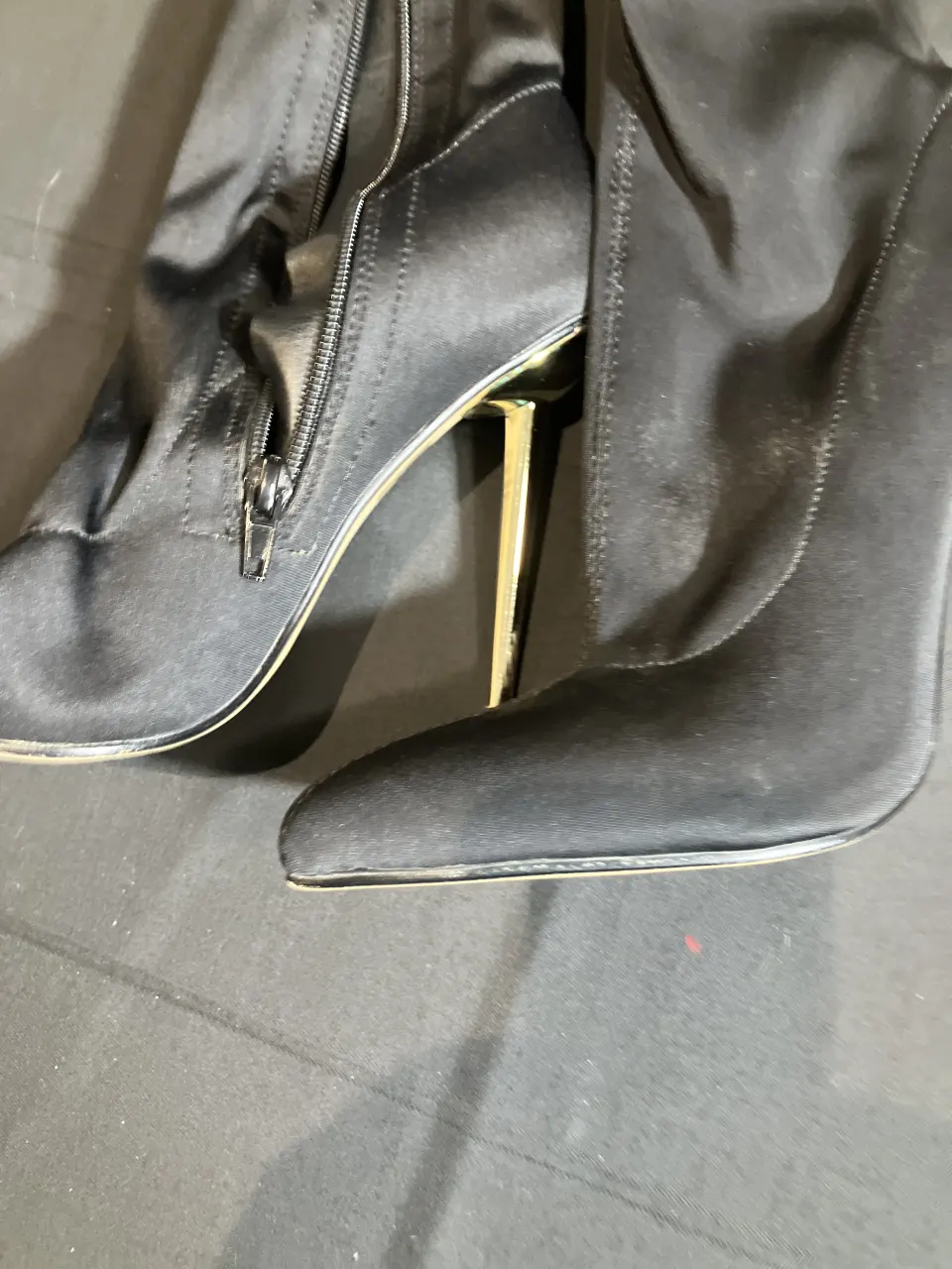 EGO Gleam On Boots worn by a body double