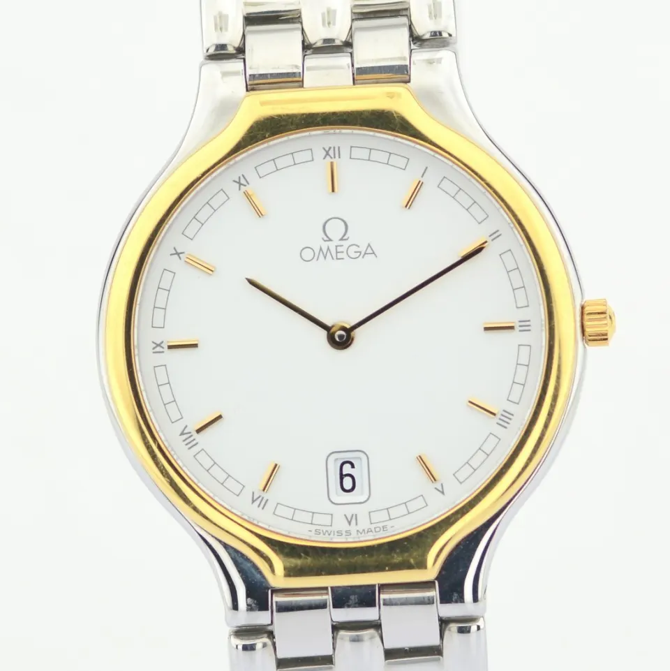 Omega/De Ville Symbol 18K Yellow Gold/S. Steel - Unisex Gold/Steel Wristwatch