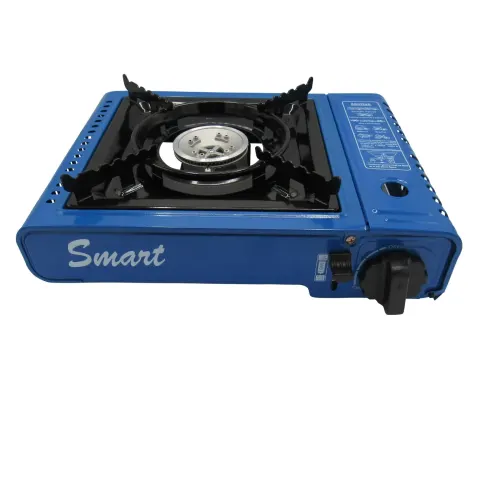 Blue Single Burner Camping Gas Stove/Cooker