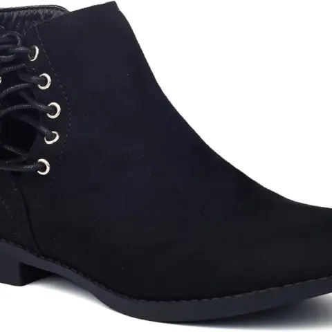 Resale Bundle | Lace-up Block Heel Ankle Boots | Winter Non-Slip Heels | 6 Pairs