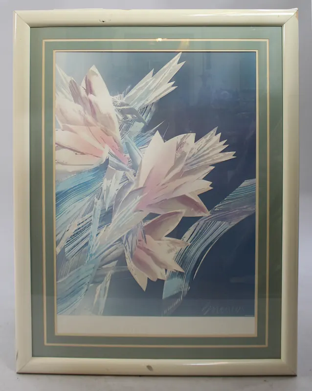 Large Desert Series Print Boreman 1986 Desert Series Print