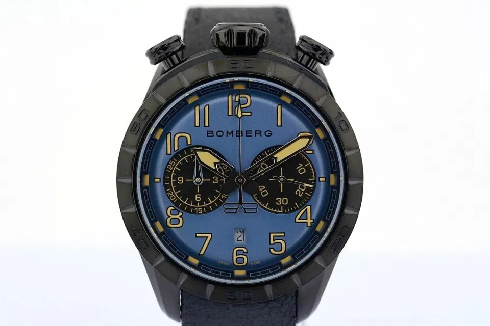 Bomberg/Chronograph Bolt-68 - New - Gentlemen's Steel Wristwatch