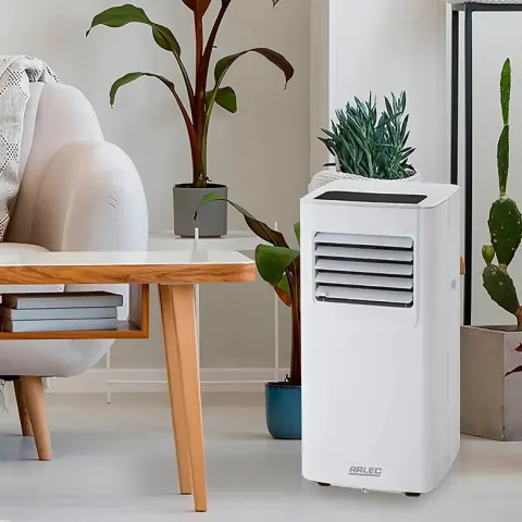 (190/Mez/P) RRP £300. Arlec 5000 BTU/h Portable Air Conditioner And Dehumidfier. (Main Body Only, N