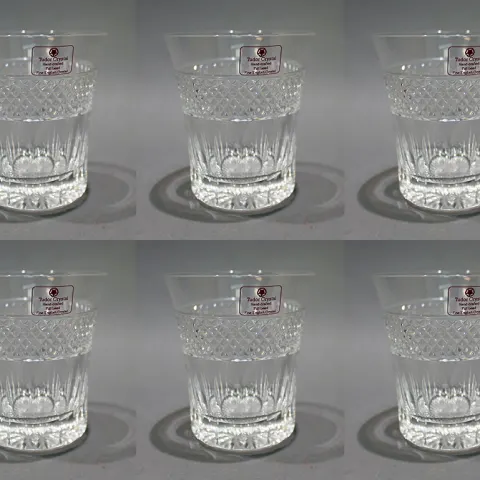 Set of 6 Tudor Crystal Tumblers