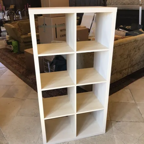 Light Wood Book Shelves Unit