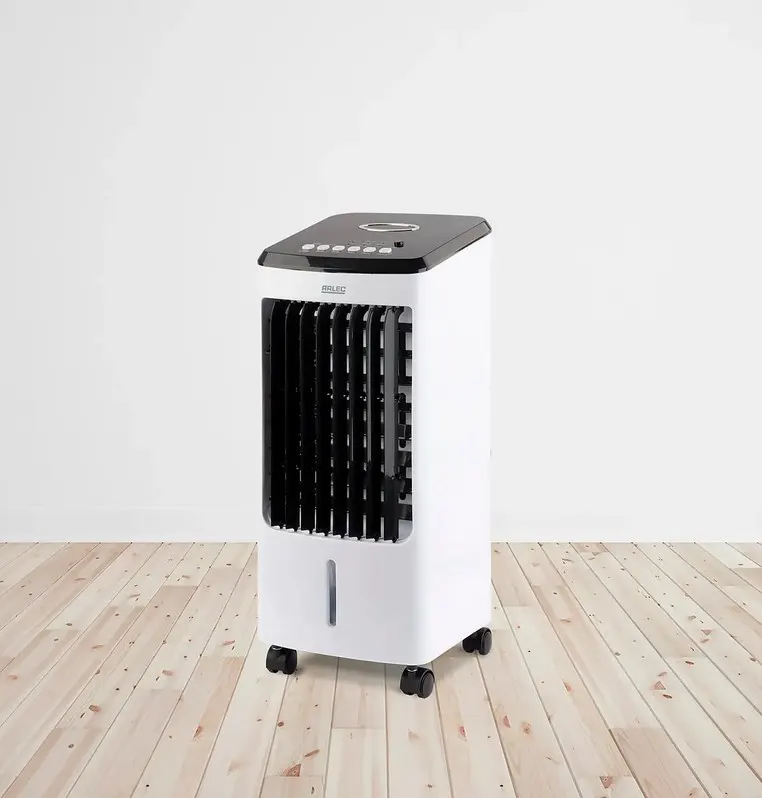 (64/Mez/P17)  RRP £80. Arlec 3.5Litre 3 In 1 Mobile Cooler. Cooler, Fan & Humidifier Unit. Large 27