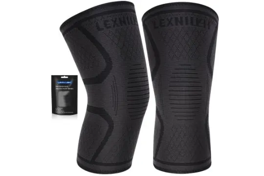 11 x Knee Support for Men/Women 2 Pack, Best Knee Compression Sleeve RRP £15.80 ea. Lb30