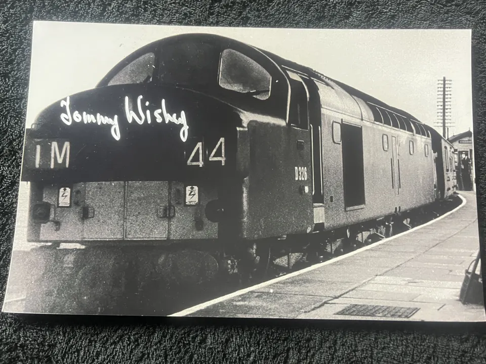 Tommy Wisbey Signed