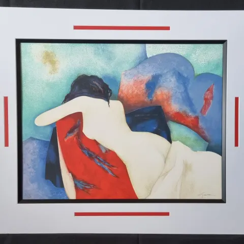 Claude Gaveau Limited Edition Lithograph. One of Only 20 Published.