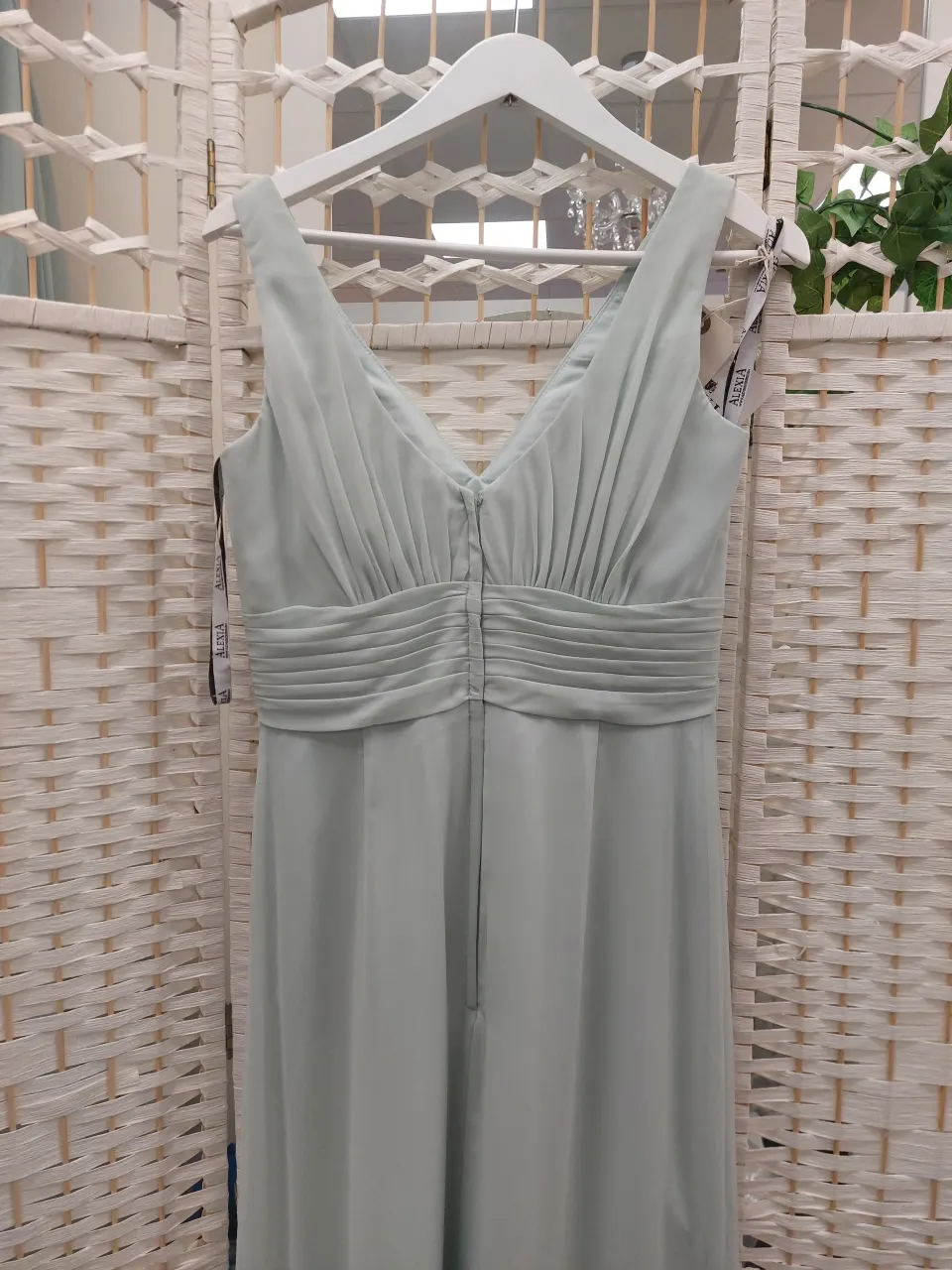 Sage green dress size 12 approx