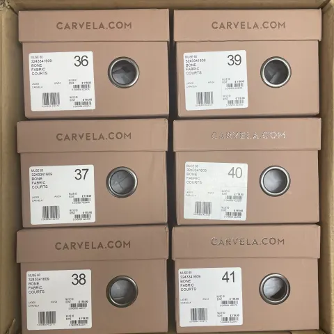 6 x Carvena Shoes Mixed Sizes RRP £719.94