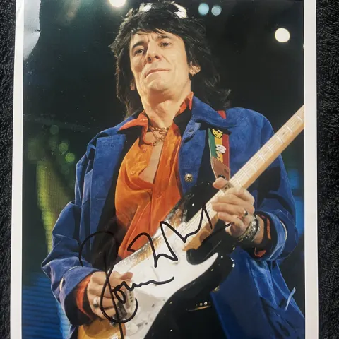 Ronnie Wood Signed