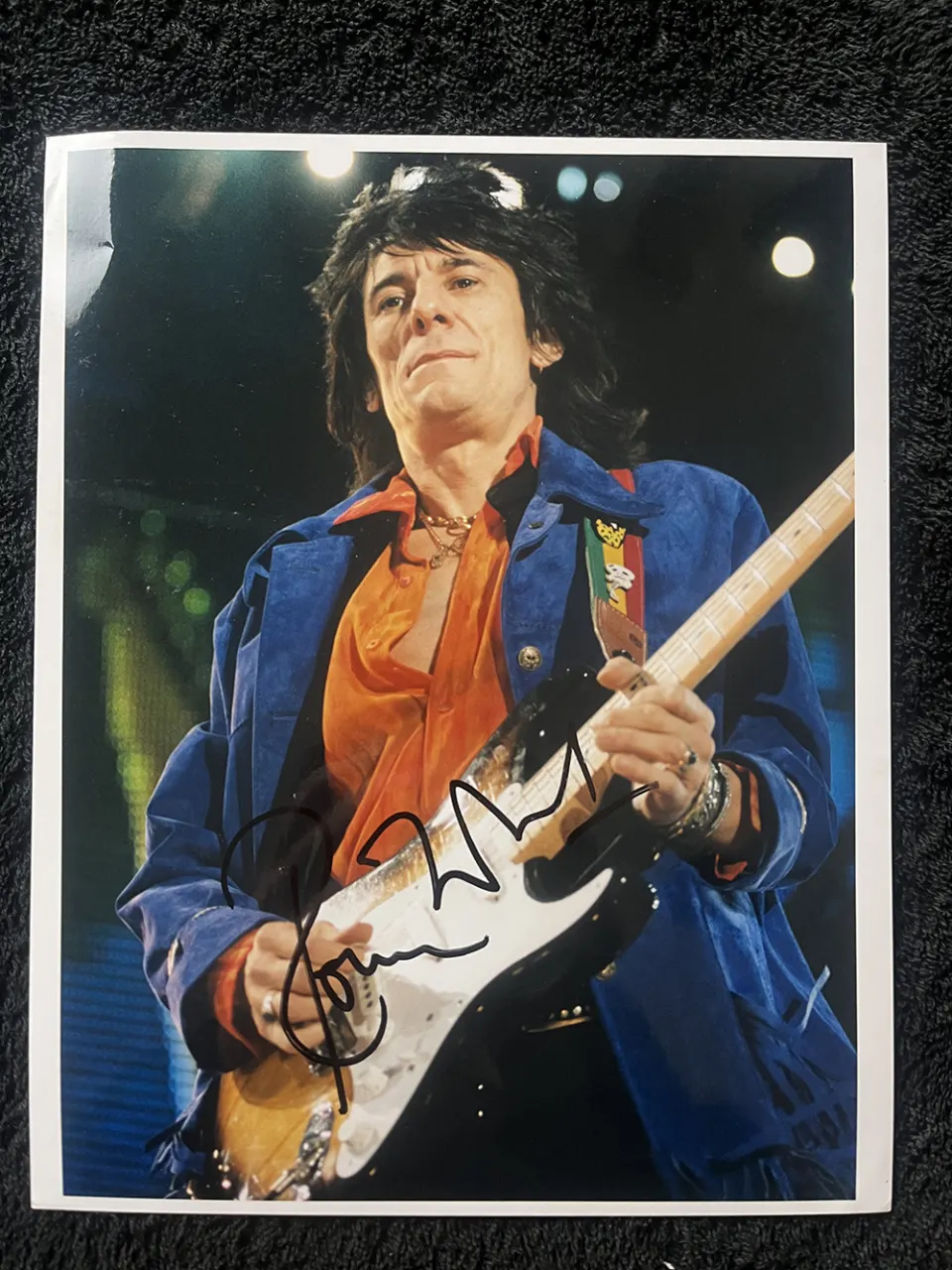 Ronnie Wood Signed