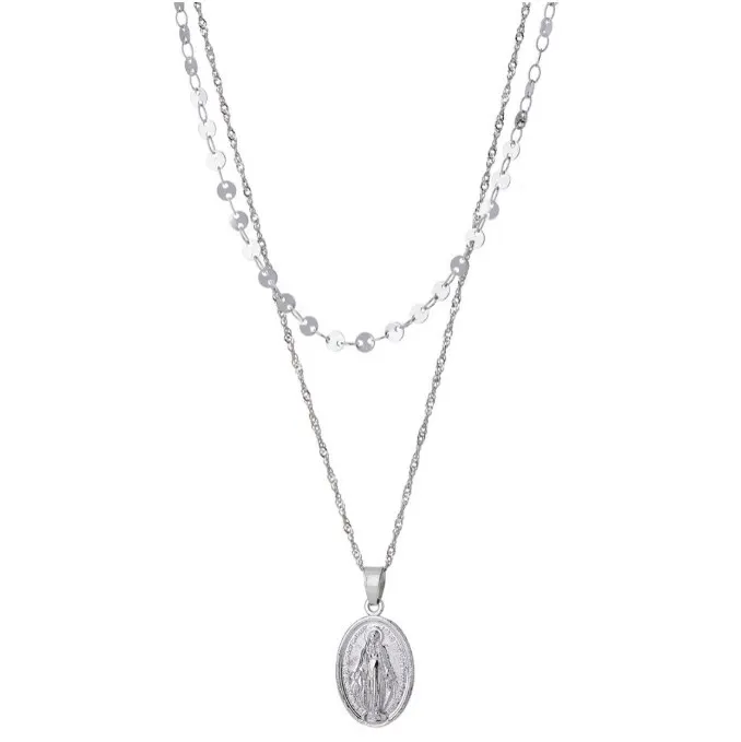 40 X BRAND NEW PRETTYLITTLETHING SILVER COIN NECKLACE TOTAL RRO £320 (£7.99 EACH)