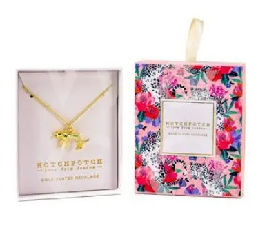 40 x Gold Plated 3d Leopard Necklace RRP 14.99