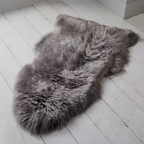 Grey Sheepskin Rug XXL RRP - £140