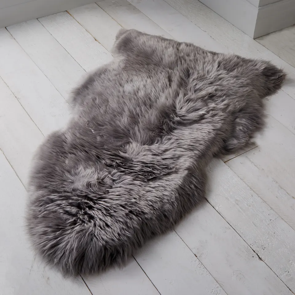 Grey Sheepskin Rug XXL RRP - £140
