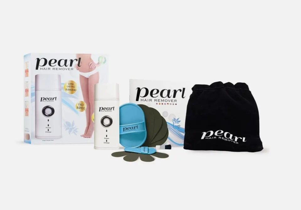 JML Pearl Hair Remover Set Inc 15 Pieces - Thermo Transmitter Tech - RRP £40/NEW