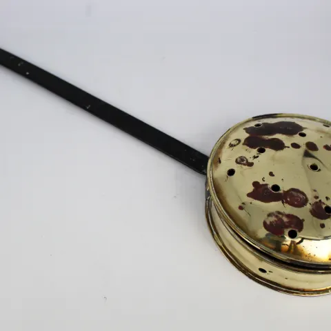 Antique Victorian Brass Chestnut Roaster